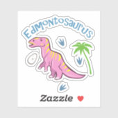 Sticker Belle Edmontosaurus (Feuille)
