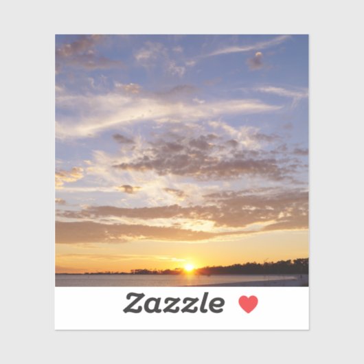 Sticker Belle Floride Sky (Feuille)