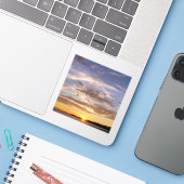 Sticker Belle Floride Sky (Ordinateur portable avec iPhone)