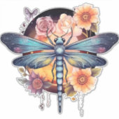 Sticker Belle libellule (Devant)