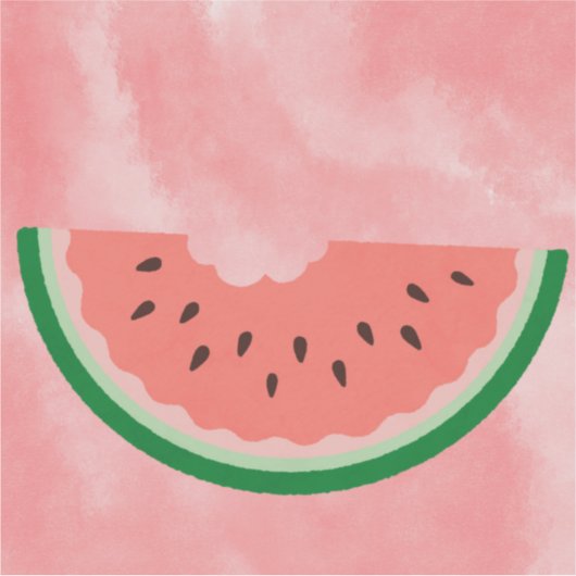 Sticker Belle pastèque (Devant)