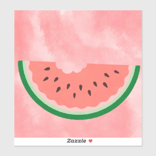 Sticker Belle pastèque (Feuille)