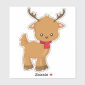 Sticker Belle Rinde, Petite Rinde, Écharpe, Antlers (Feuille)