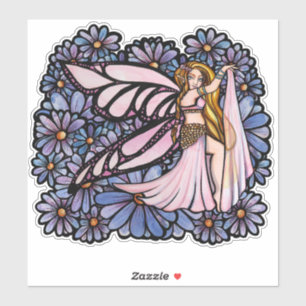 Sticker Belly Dance Fairy Art Belly Dancing Fairies