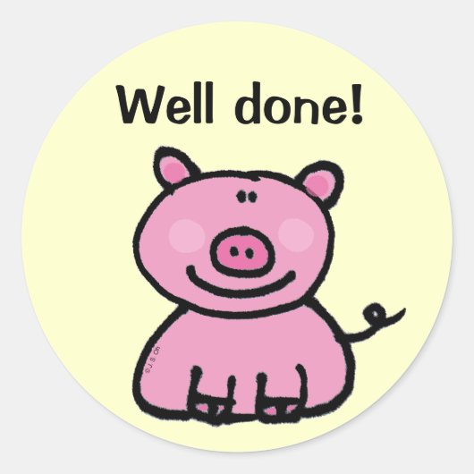 Sticker belonen (goed gedaan!) (Voorkant)