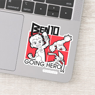 Sticker Ben 10 Going Hero
