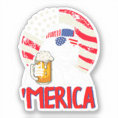 Sticker Ben Drankin Fêtons la joie du 4 (Recto)