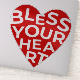 Sticker Bénissez votre coeur
