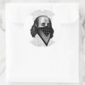 Sticker Benjamin Franklin (Sac)