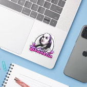 Sticker Benjamin Skanklin (Ordinateur portable avec iPhone)