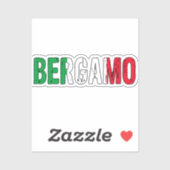Sticker Bergame Italie (Feuille)