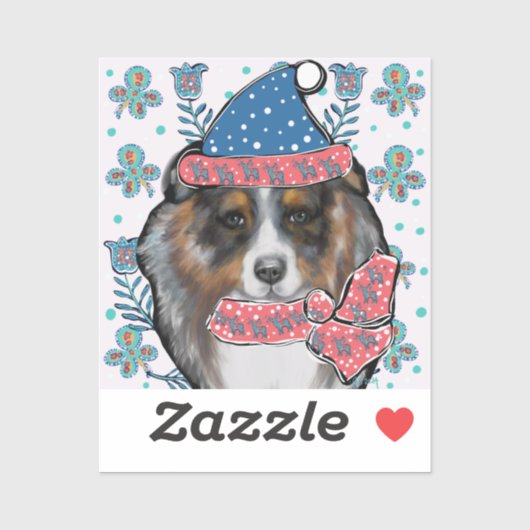 STICKER BERGER AUSTRALIEN (Feuille)