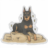 Sticker Berger de Beauce - Travail (Devant)