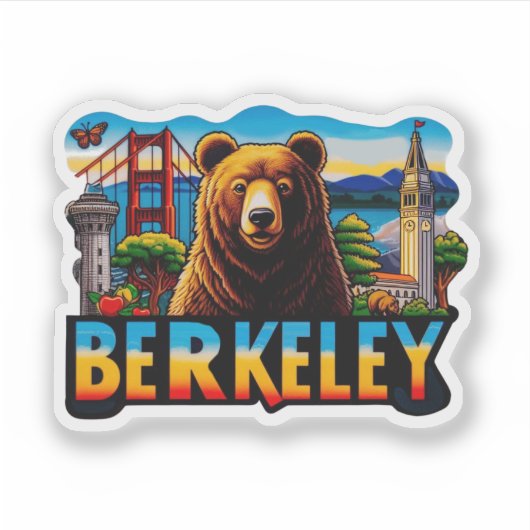 Sticker Berkeley (Devant)