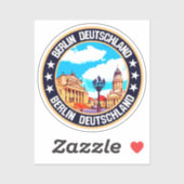 Sticker Berlin (Feuille)