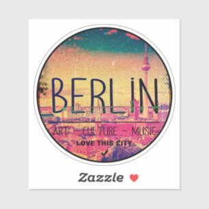 Sticker Berlin vintage