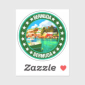 Sticker Bermudes (Feuille)