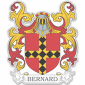 Sticker Bernard Family Crest (Devant)