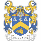 Sticker Bernard Family Crest (Devant)