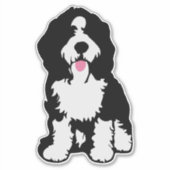 Sticker Bernedoodle (Devant)