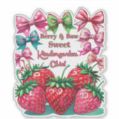 Sticker Berry Bow Sweet Maternelle Chic (Devant)