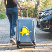 Sticker Besoin De Hugs Squeeze Me Fun Citron Fruit Citatio (Valise Insitu)