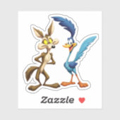 Sticker Best Frenemies Forever - Retro Cartoon Duo Vinyl  (Feuille)