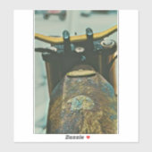 Sticker Best mocycle toxique (Feuille)