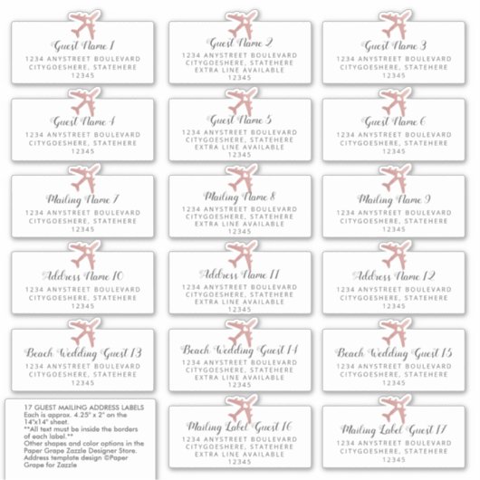 Sticker bestemmingsweddenschap (Voorkant)