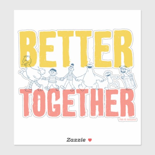 Sticker Better Together (Feuille)