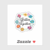 Sticker Better Together (Feuille)