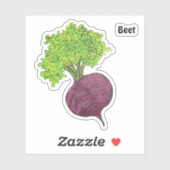 Sticker betterave (Feuille)
