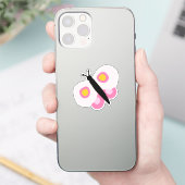 Sticker Beurre rose mignonne filles (Téléphone)