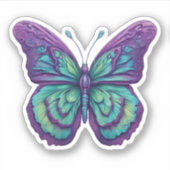 Sticker Beurre violet délicat étanche (Devant)