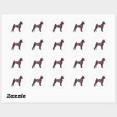 Sticker BFF Basenji (Feuille)