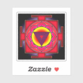 Sticker Bhairavi Yantra (Feuille)