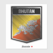 Sticker Bhoutan (Feuille)