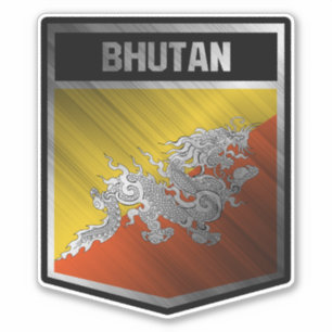 Sticker Bhoutan