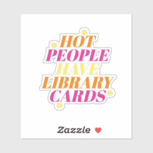 Sticker Bibliothèque des gens branchés