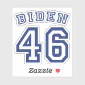 STICKER BIDEN 46 (Feuille)