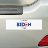 Sticker Biden Bumper pour les électeurs réticents (En voiture)