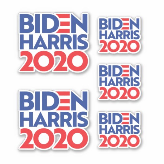 STICKER BIDEN HARRIS 2020 (Devant)