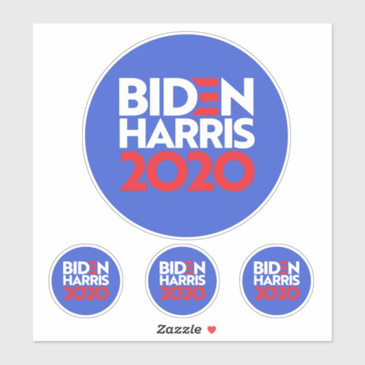 STICKER BIDEN HARRIS 2020 (Feuille)