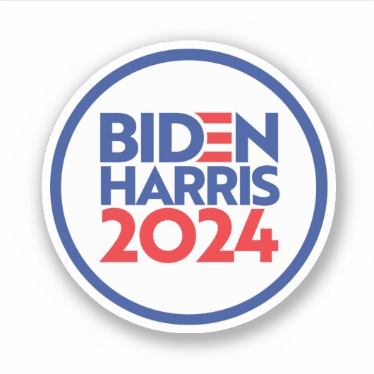 Sticker Biden Harris 2024 (Devant)