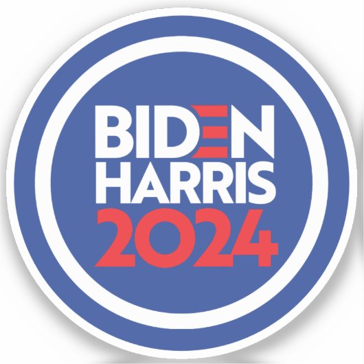 Sticker Biden Harris 2024 (Recto)