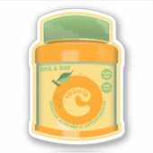 Sticker Bien-être vitamine C (Devant)