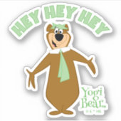 Sticker Bienvenue à Yogi Bear (Devant)