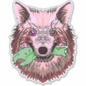Sticker bienvenue au cauchemar (Devant)