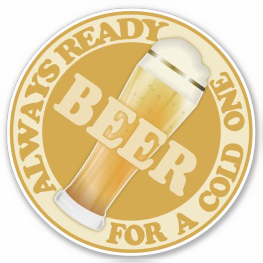 STICKER BIÈRE (Devant)