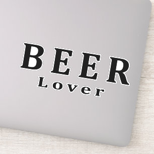 Sticker Bière, Amateur de bière